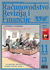 Pretplata na časopis Računovodstvo, revizija i financije broj 11/2009