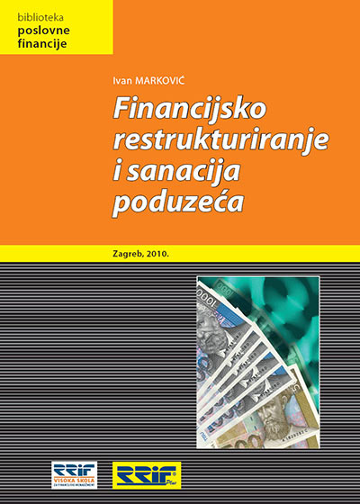 Naslovnica knjige: Financijsko restrukturiranje i sanacija poduzeća