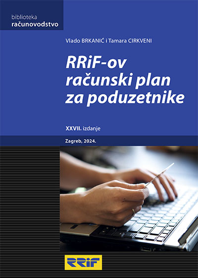 Naslovnica knjige: RRIF-ov računski plan za poduzetnike