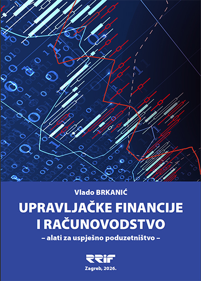 Naslovnica knjige: Upravljačke financije i računovodstvo