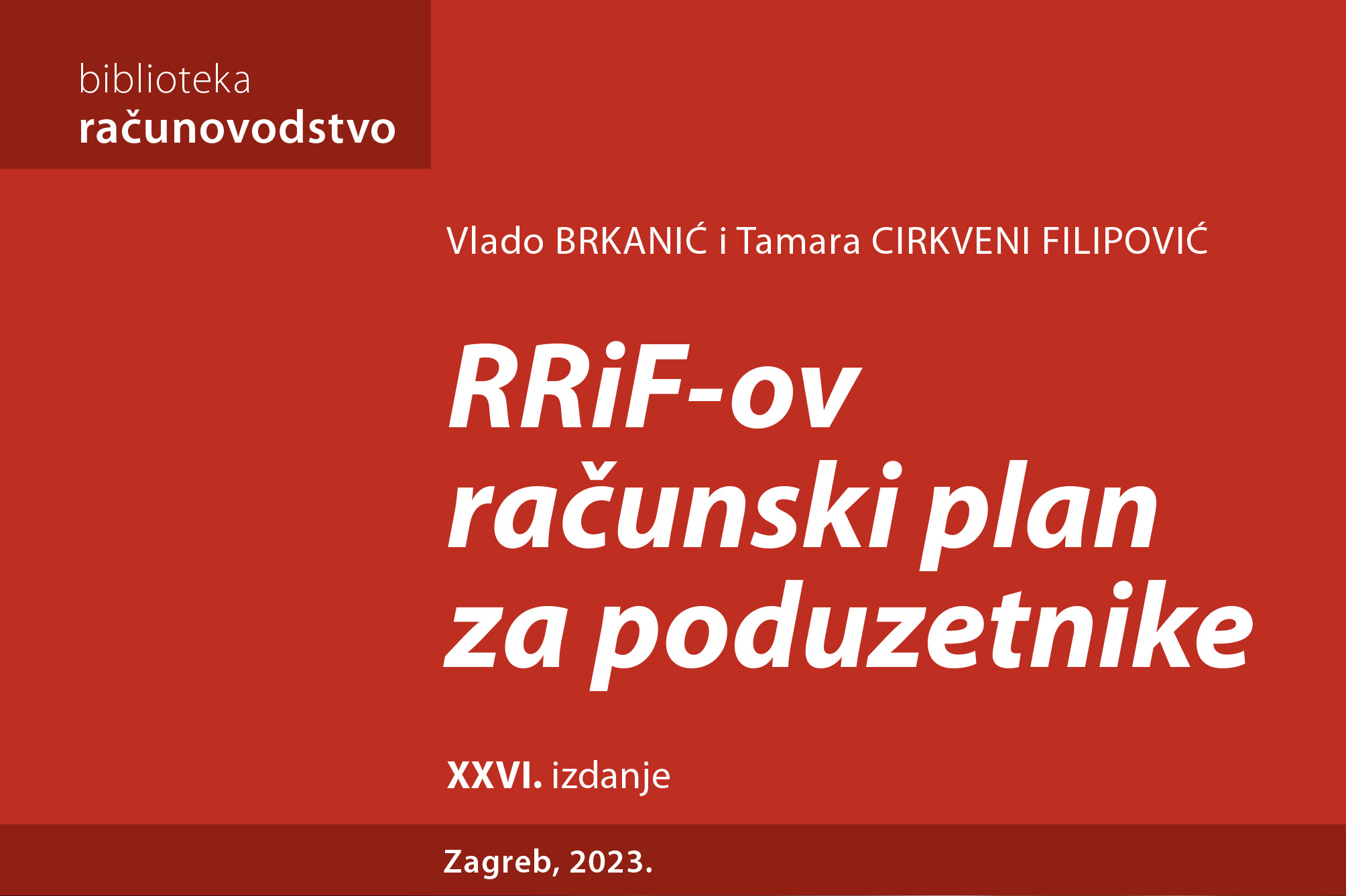 RRIF-ov računski plan za poduzetnike