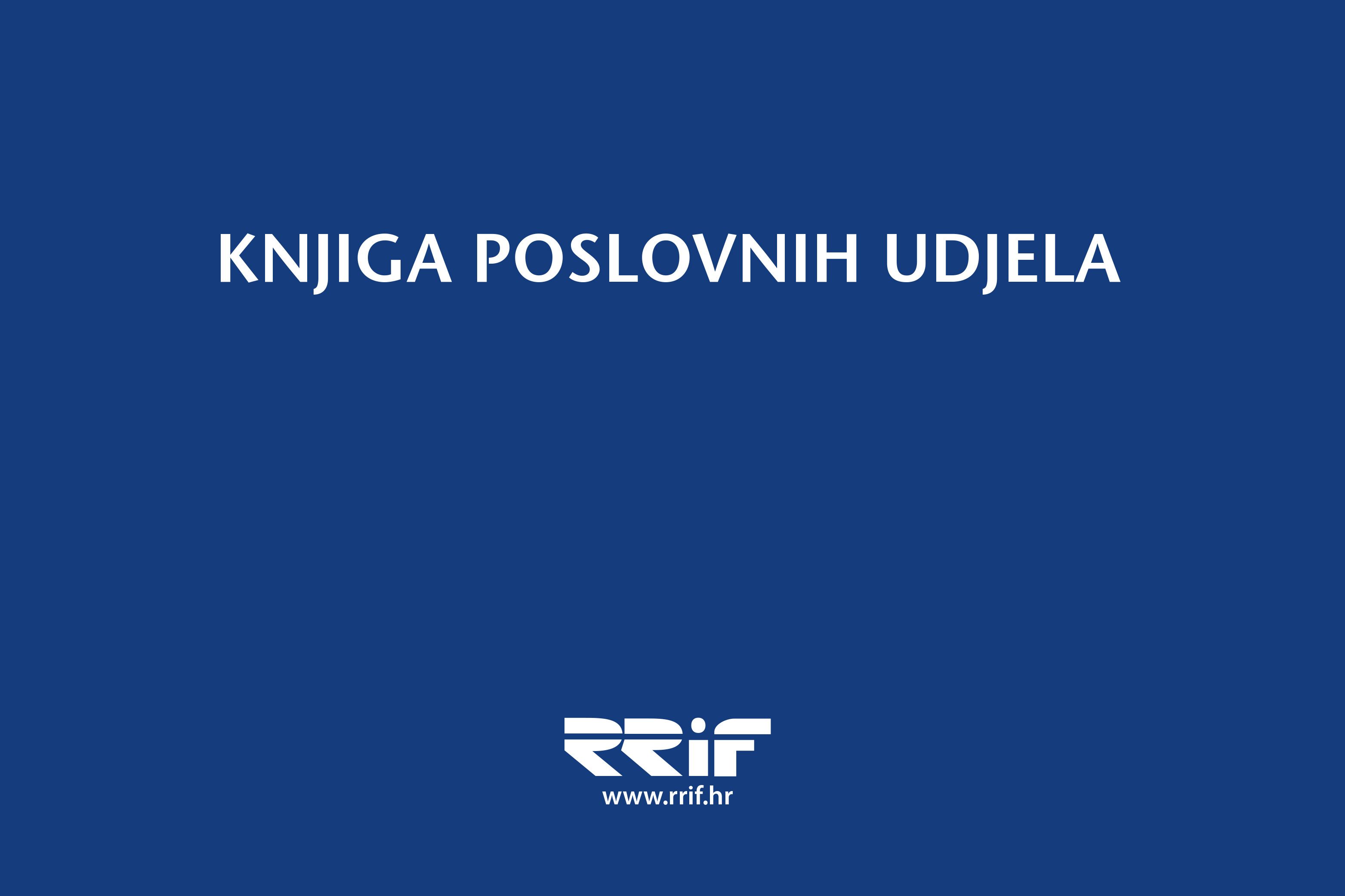 Knjiga poslovnih udjela 