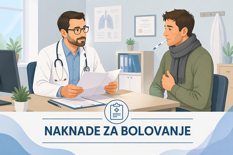 Novosti u obračunu naknade plaće za vrijeme bolovanja