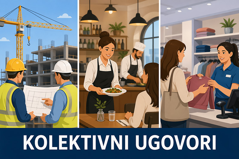 Plaće i materijalna prava radnika - primjena kolektivnih ugovora