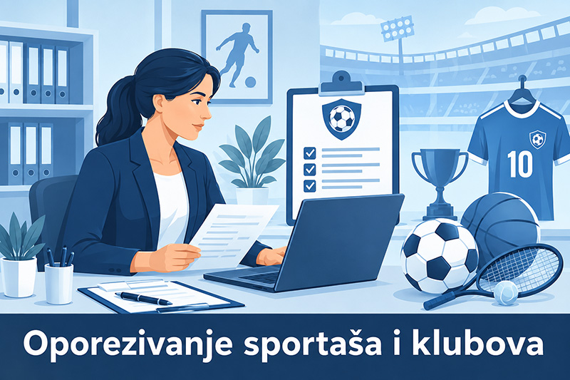 Sportaši-porezni položaj primitaka i poslovanje sportskih klubova